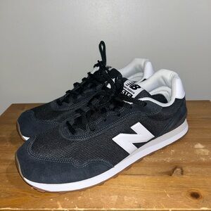 New Balance 515v3 Black White Gum Shoes Classic Mens 12